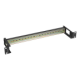 CARRIL DE MONTAJE DIN LANBERG 1U TS-35 PARA RACK 19 NEGRO